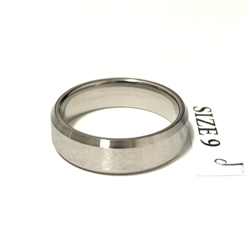 Silver Tone Ring, Size 9